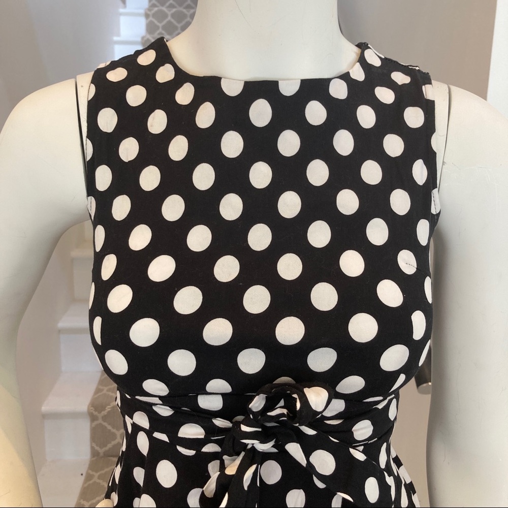 Retro polka dot swing dress - Picture 5 of 5